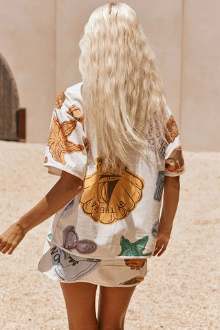 Printed Short Set