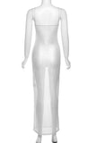 Elegant Sheer Night Out Dress
