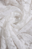 Elegant Ruched Lace Dress