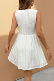 Lace Crochet Casual Dress