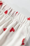 Heart Print Lounge Set