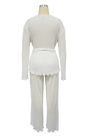 Elegant Two-Piece Flowing Set