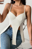 Strappy Corset Tank Top