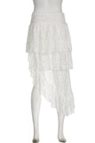 Layered Lace Mini Skirt