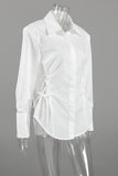 Elegant Long-Sleeve Blouse