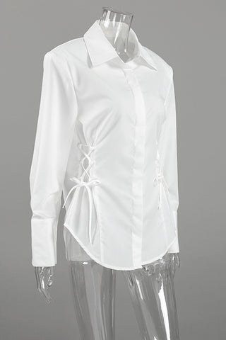 Elegant Long-Sleeve Blouse