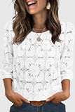 Floral Eyelet Blouse