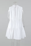Sleeveless Tiered Casual Dress