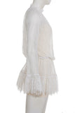 Elegant Long-Sleeve Lace Dress