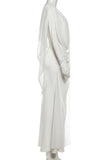 Elegant Ruched Evening Dress