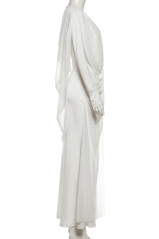 Elegant Ruched Evening Dress
