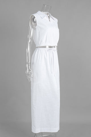 Elegant Two-Piece Skirt Set