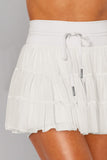 Pleated High Waist Mini Skirt
