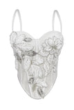 Embellished Floral Camisole Top