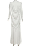 Elegant Ruched Evening Dress