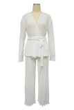 Elegant Two-Piece Flowing Set