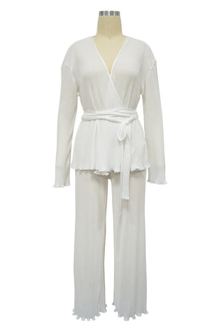 Elegant Two-Piece Flowing Set
