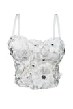 Floral Embellished Camisole Top
