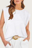 Relaxed Fit Sleeveless Top