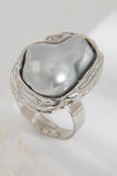 Elegant Pearl Statement Ring