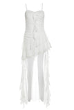Layered Evening Maxi Dress