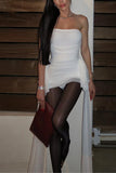 Elegant Ruched Evening Dress