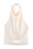 Elegant High-Neck Top