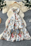 Floral Tiered Casual Dress