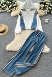 Casual Hoodie and Pants Set