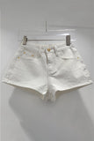 Rhinestone Denim Shorts