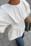 Elegant Peplum T-Shirt