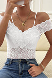 Lace Off-Shoulder Bodysuit