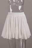 Elegant High-Waist Mini Skirt