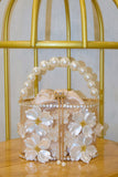 Elegant Floral Beaded Handbag