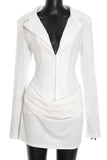 Stylish Ruched Casual Dress