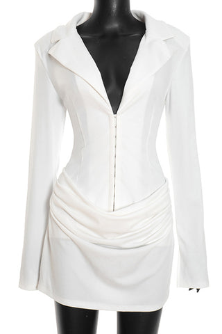 Stylish Ruched Casual Dress