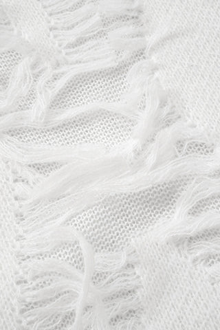 Frayed Detail Sweater