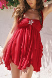 Strapless Ruffle Sundress
