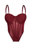 Elegant Bustier Tank Top