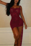Elegant Lace Evening Dress