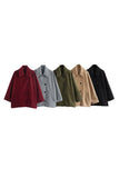 Classic Button-Front Blazer