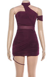 Asymmetrical Night Out Dress