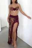 Stylish Two-Piece Skirt Set