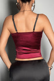 Ruched Bustier Tank