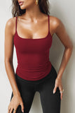Sleek Scoop Neck Tank Top