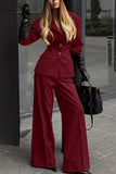 Chic Tailored Two-Piece Pants Set