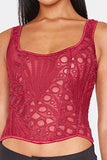 Intricate Lace Tank Top