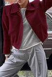 Zip-Front Cropped Jacket