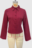 Striped Button-Down Shirt