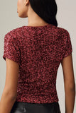 Sequin Embellished T-Shirt